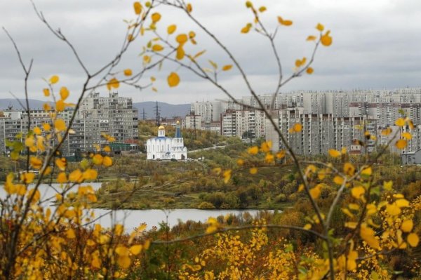 Мишуково Кольский полуостров осень