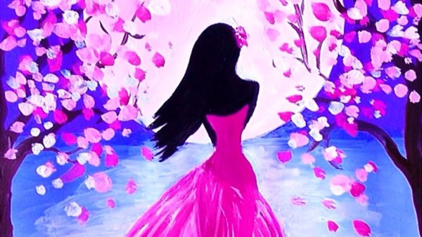 Весна рисунок