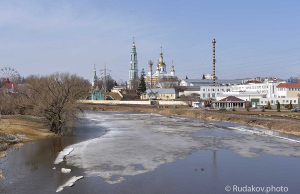 Набережная весной Тамбов