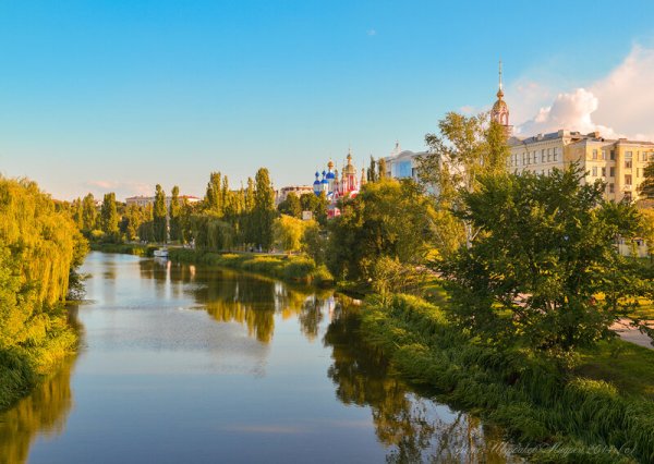 Набережная весной Тамбов