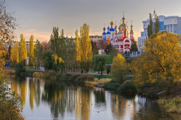 Тамбов храм осень