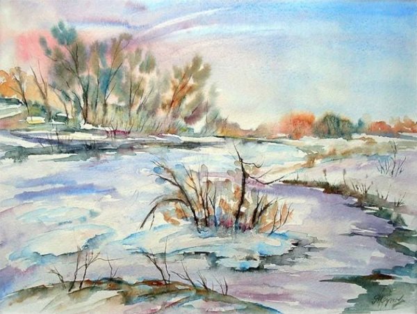 Весна рисунок