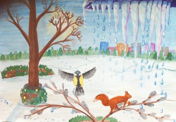 Иллюстрации на тему Весна