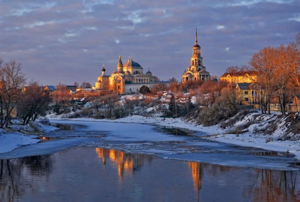 Тверь зима храмы