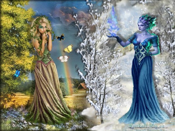 Встреча зимы и весны