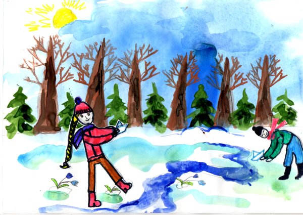 Весна для детей