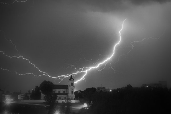 Гроза весной