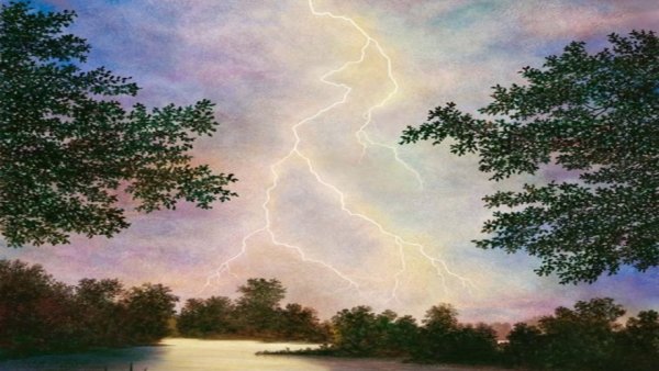 Весенняягроза с дождём