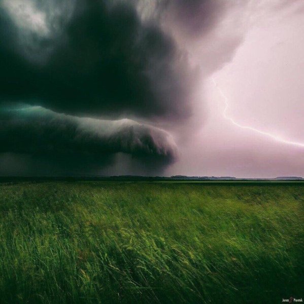 Гроза и дождь