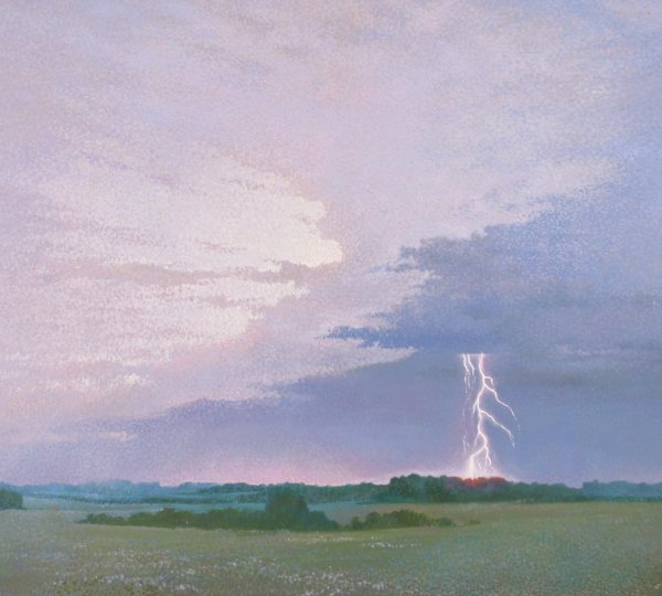 Гроза и дождь