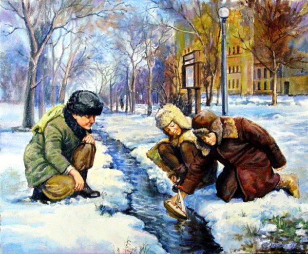 Весенние сюжеты