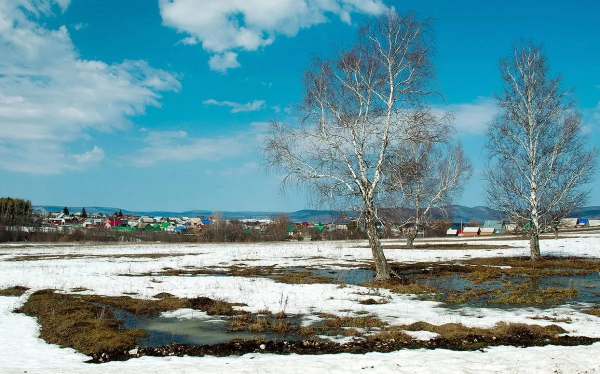 Городской сад города Кургана