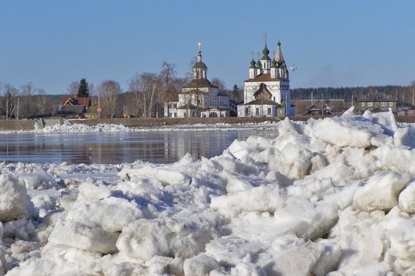 Ледоход Великий Устюг