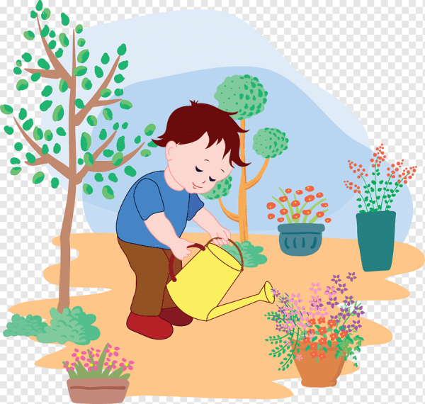 Труд в огороде весной