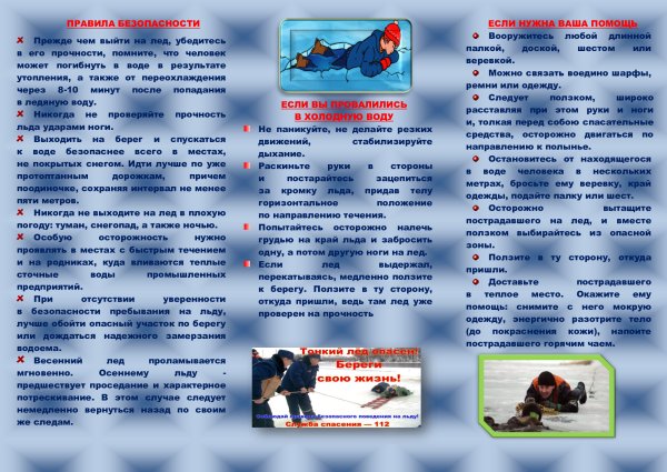 Тонкий весенний лед