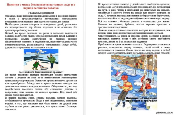 Рисунок на тему осторожно тонкий лед