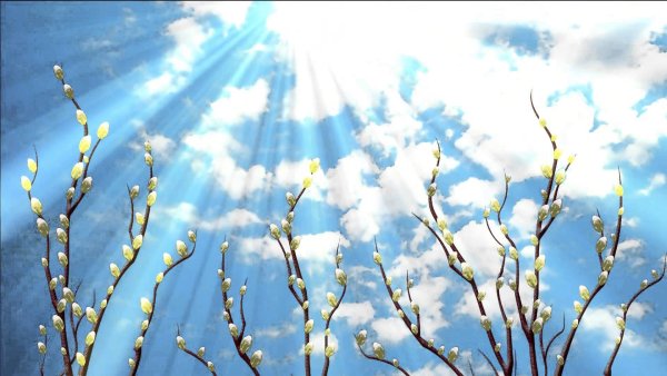 Весна в России