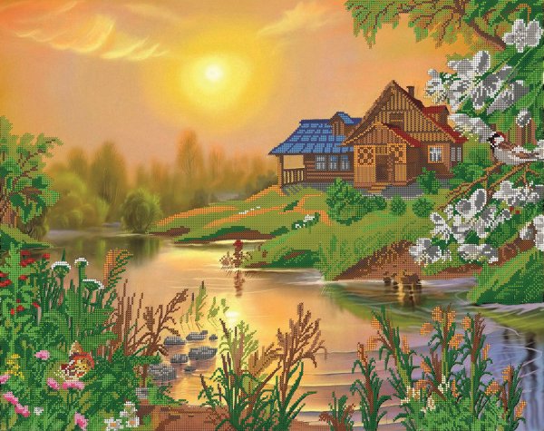 Виктор Цыганов весенний пейзаж