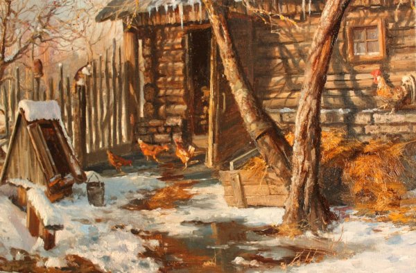 Владимир Юрьевич Жданов картины март