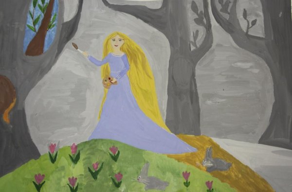 Весна красна рисунок