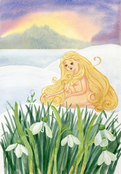 Сказочные подснежники