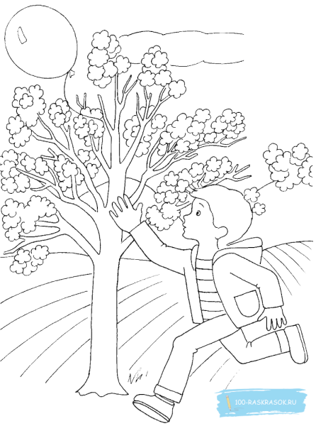 Весенние раскраски