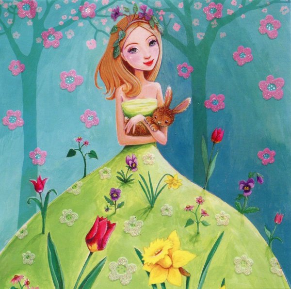 Девочка осень