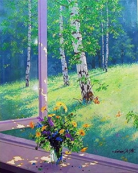 Весна в горах