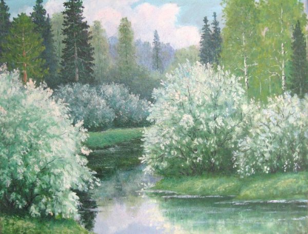 Весенняя гроза черемуха черемуха