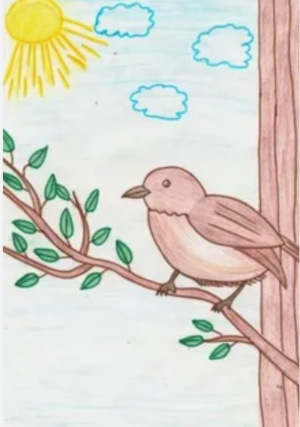 Рисование Весна