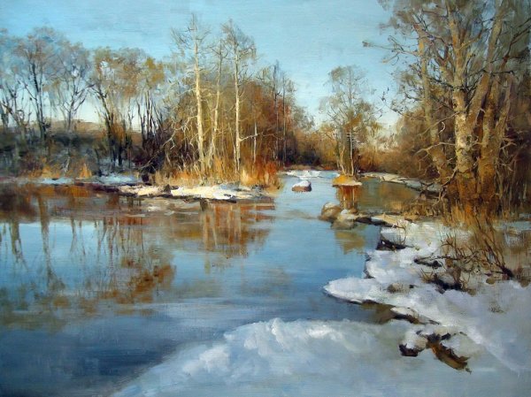 Пейзаж художник Инесса Морозова