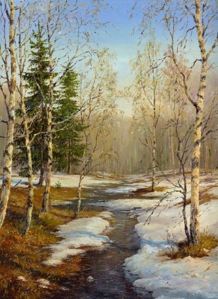 Фалин Александр весенние пейзажи