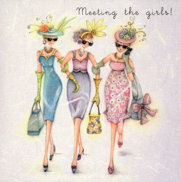 Веселые подружки