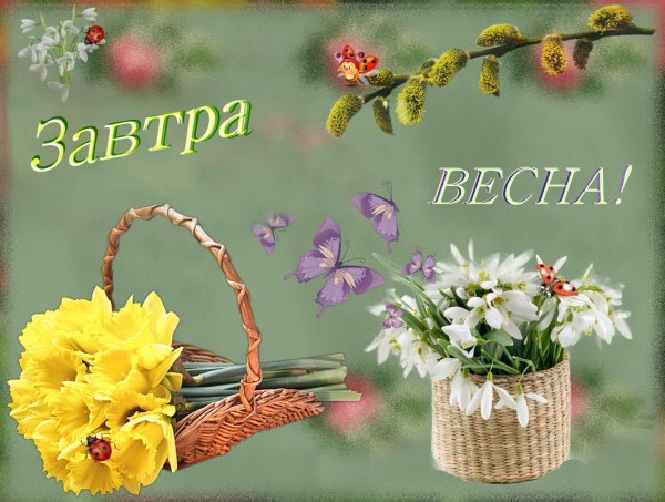 Весна пробудился ото сна