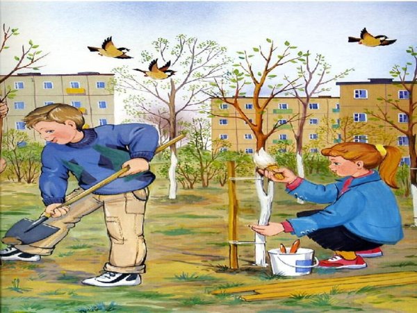 Сложные сюжетные картинки