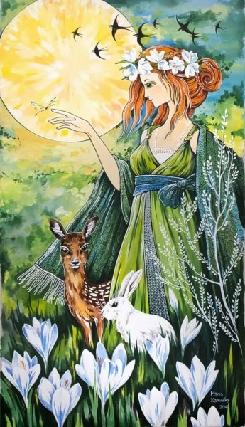 Остара богиня весны