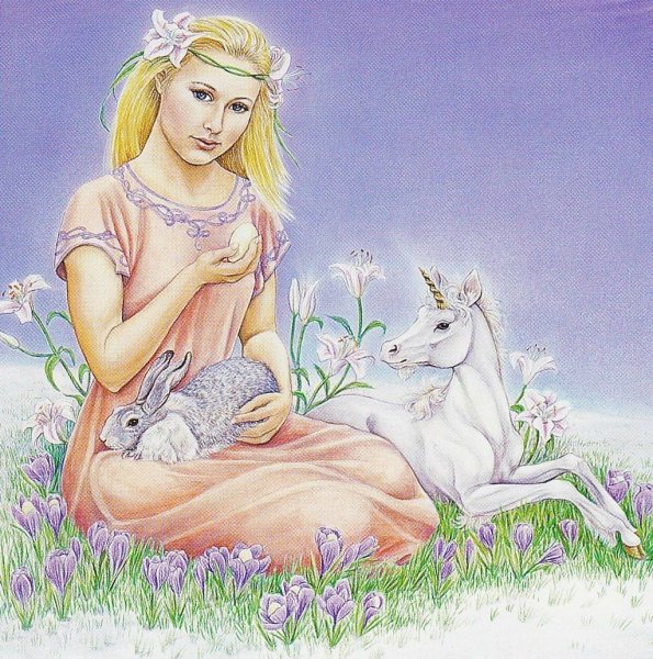 Германская богиня весны Остара