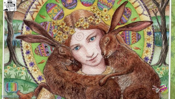 Германская богиня весны Остара