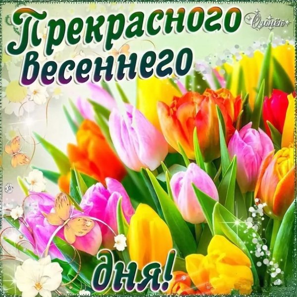 Хорошего весеннего дня