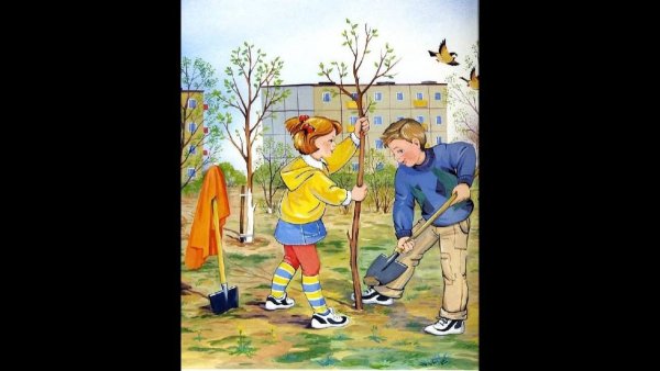 Иллюстрации для детей для составления рассказов