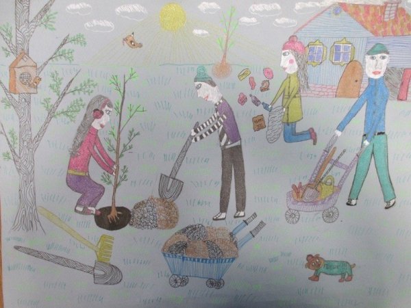 Труд людей весной задания для дошкольников