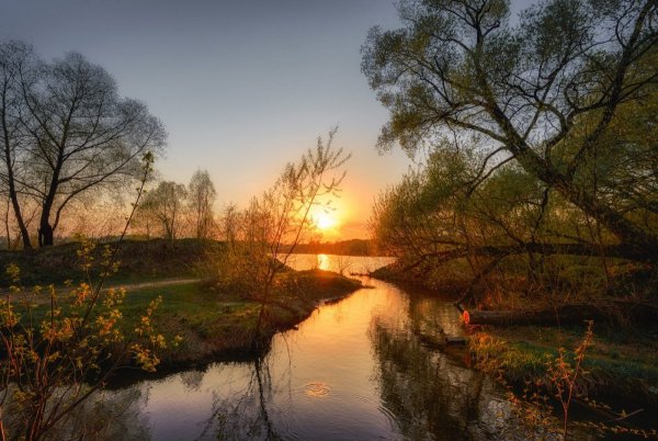 Ранняя Весна вечер