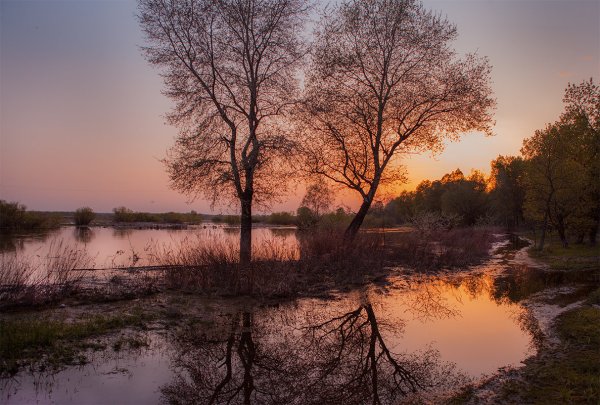 Апрельский пейзаж