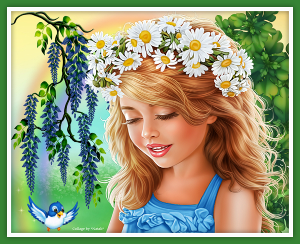 Девушка Весна для детского сада