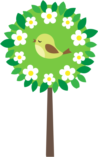 Аппликация на весеннюю тему