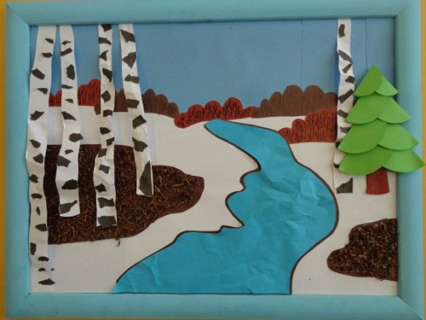 Заготовки для аппликации Весна