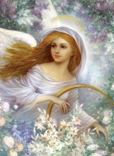 Художница Dona Gelsinger ангелы