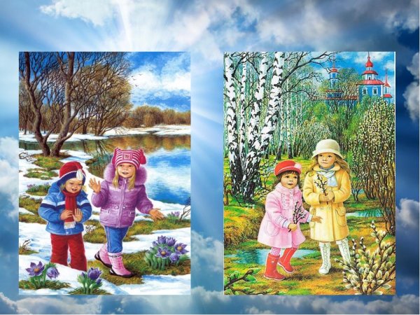 Весна для детей дошкольного возраста