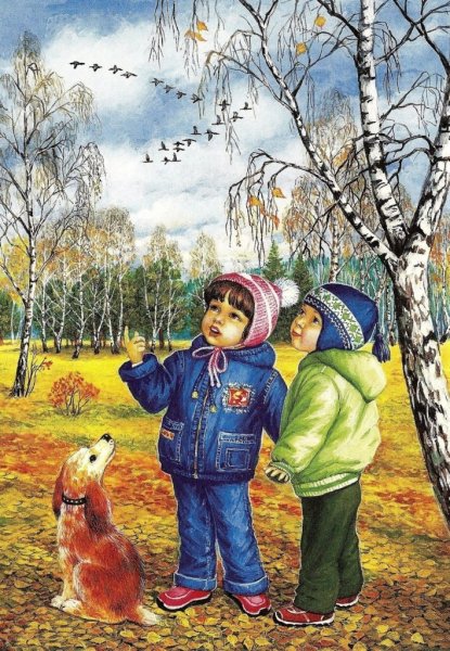 Времена года для детей