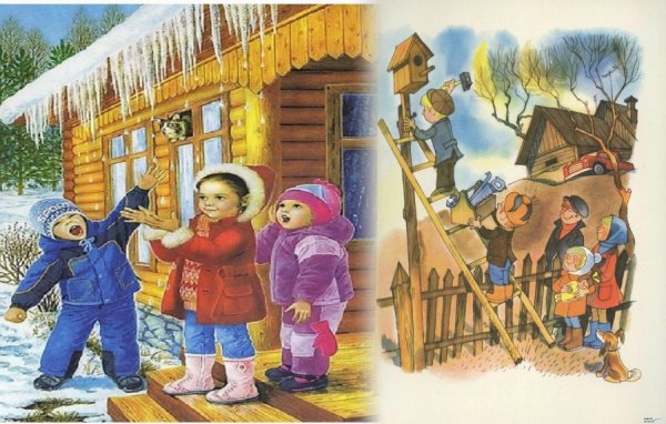 Весна для детей
